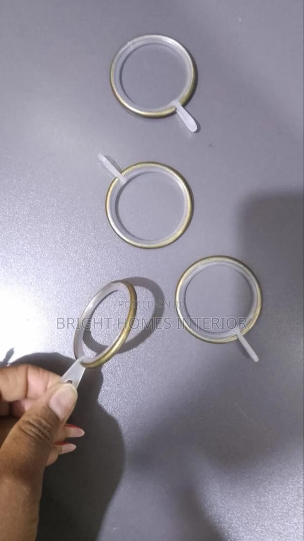 Antic Green Rubber Coated Rings - main view