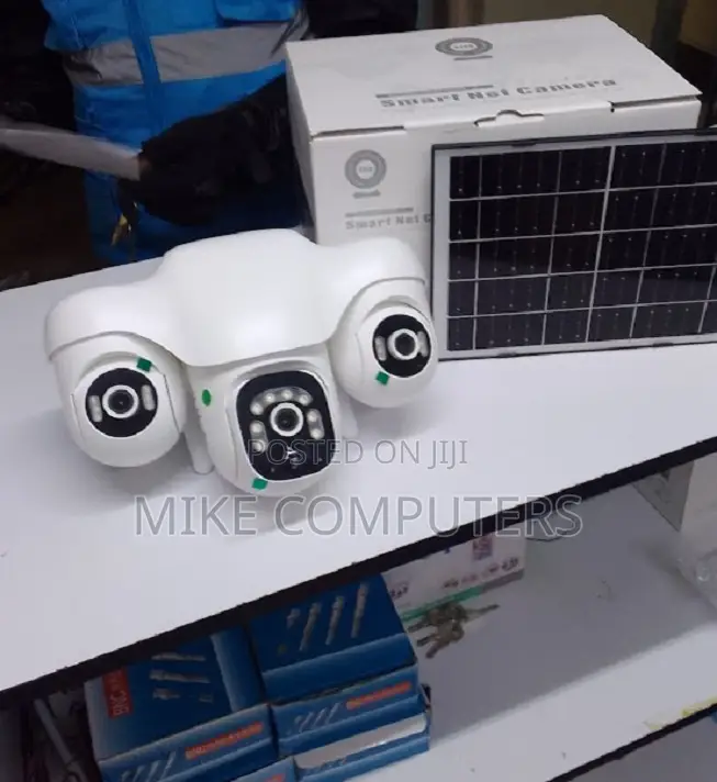 Solar Power Triple-Lens 1 6mp /4g Smart PTZ Cameras Lp66