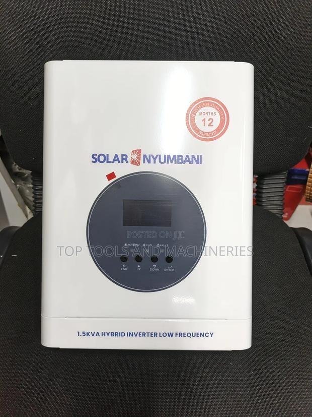 Solar Nyumbani 1.5kva 12v Low Frequency Hybrid Solar Inverter