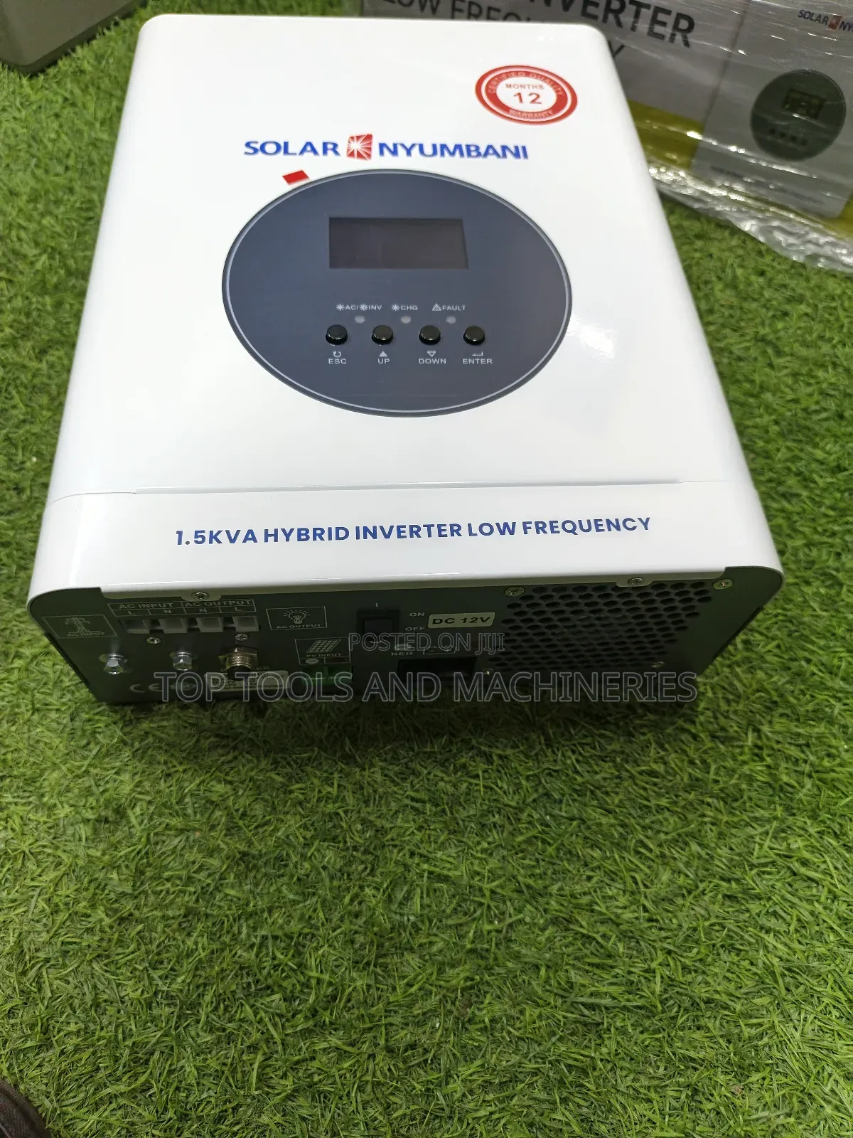 Solar Nyumbani 1.5kva 12v Low Frequency Hybrid Solar Inverter