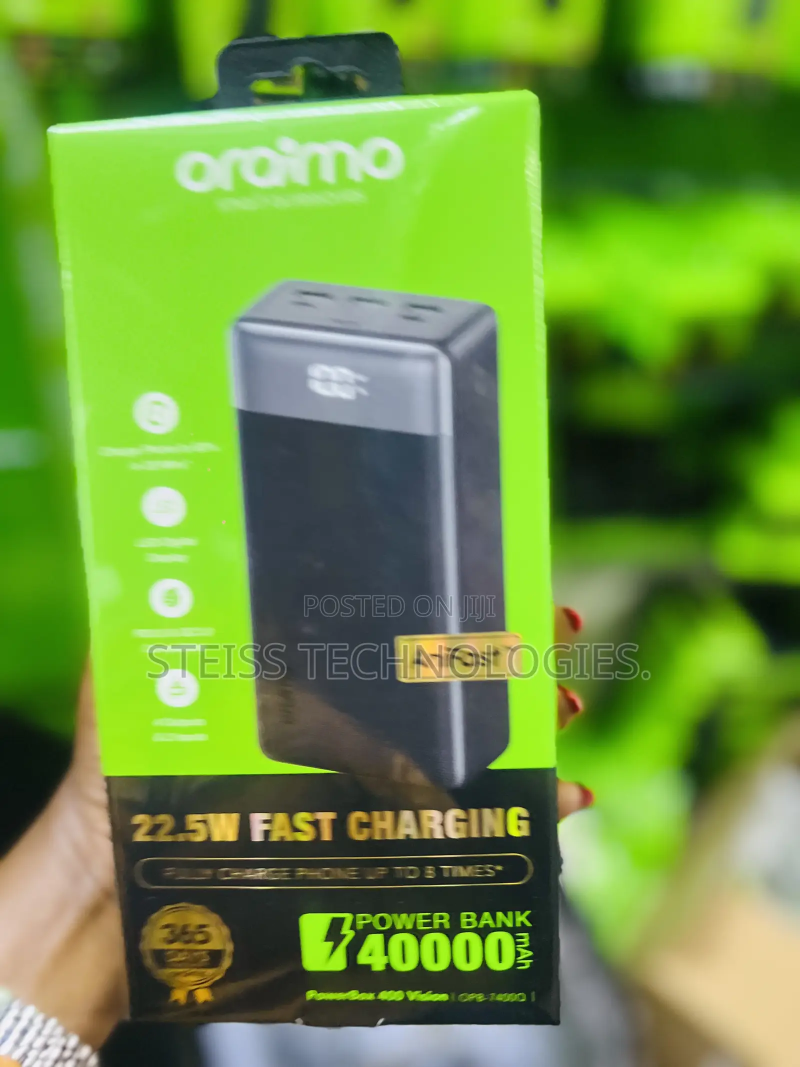 40000mah Oraimo Powerbank.