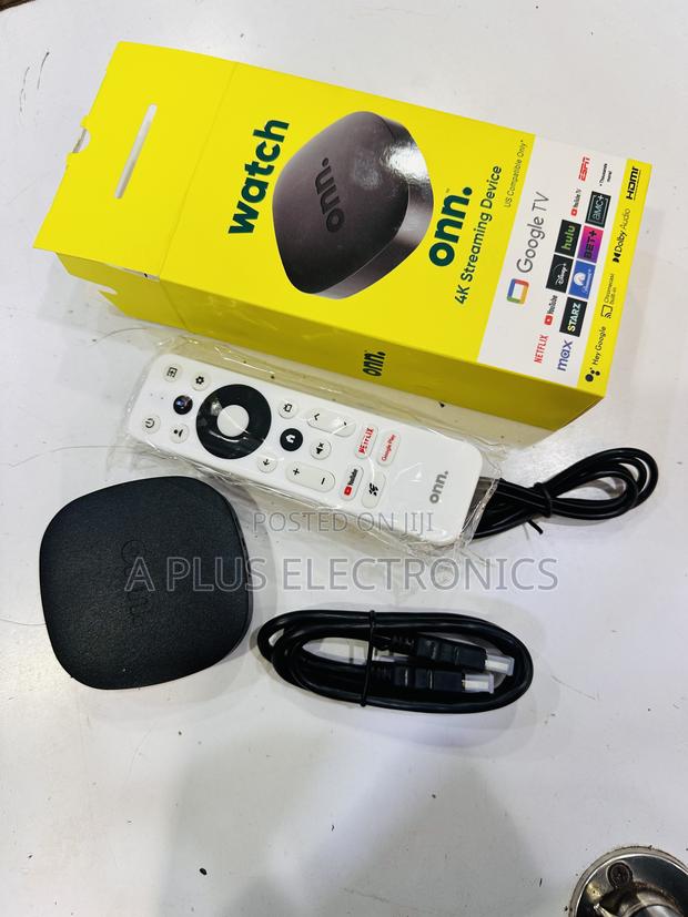 Onn Tv Box 2+8gb (High Quality) – Smart Android Tv Box With Wi-Fi