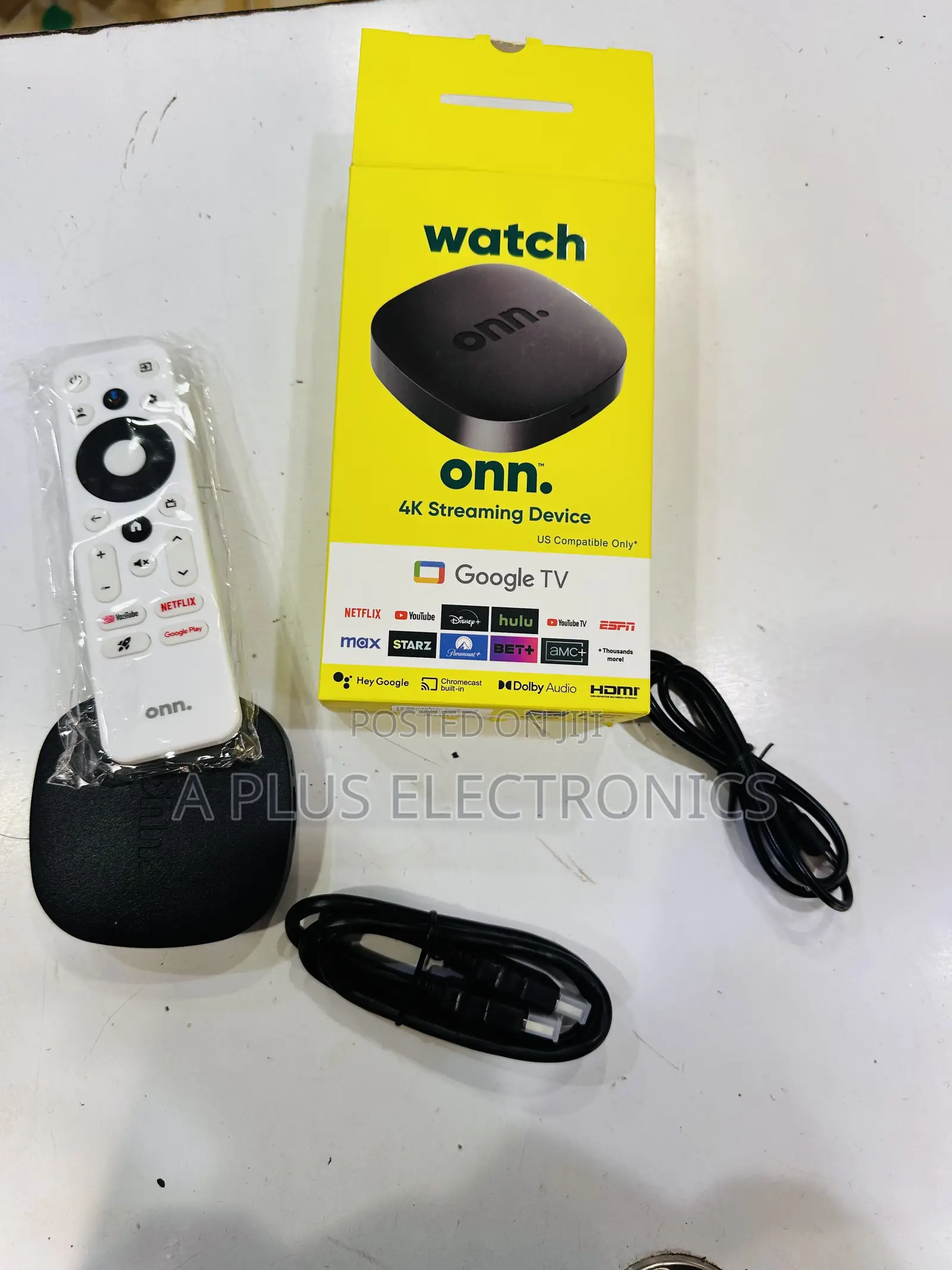 Onn Tv Box 2+8gb (High Quality) – Original Android Streaming Device