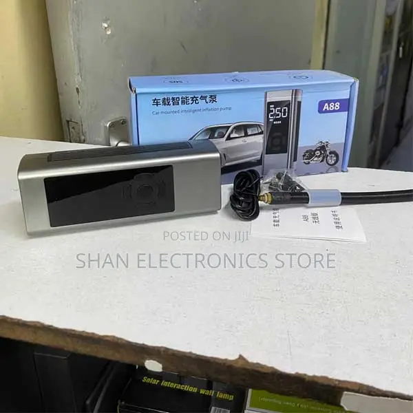 Wireless Electric Air Compressors Double Cylinder 6000mah 12v