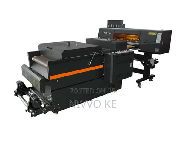 60cm Dual-Head DTF Printer Equipped With 2× I3200 Printheads