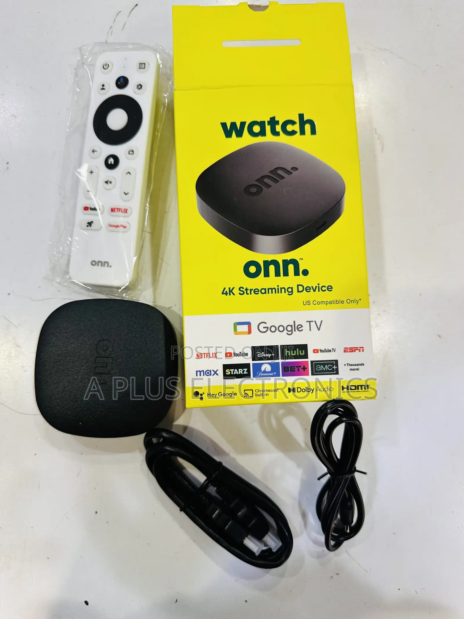 Onn Tv Box 2+8gb (High Quality) – Smooth Android Tv Experience