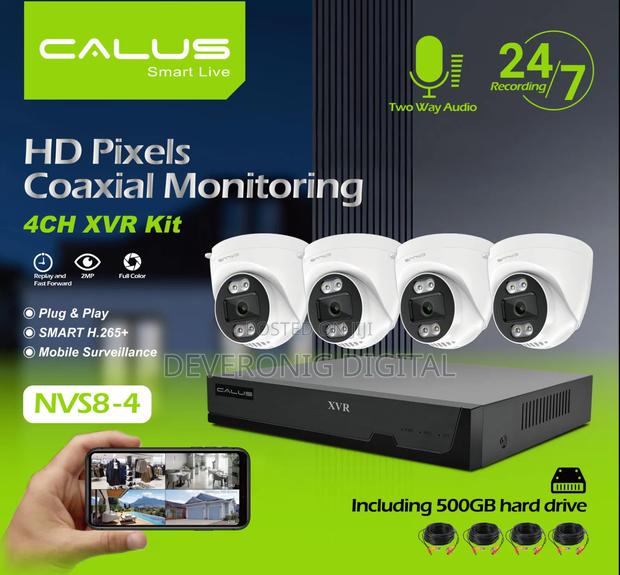 Nvs84 4-channel Cctv Security System - main view