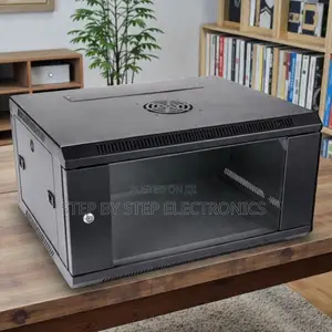 Multiple Venting Holes 6u Wall Mount Data Cabinet Cooling Rack