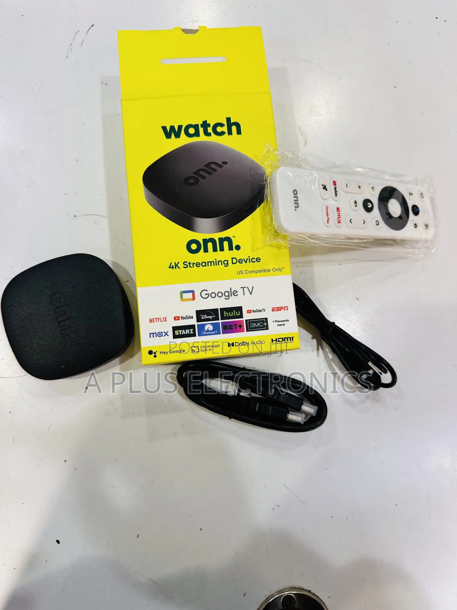 Onn Tv Box 2+8gb (High Quality) – Android Tv Box for Netflix Youtube
