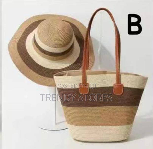 Woven Beach Bags And Hat - thumbnail 3