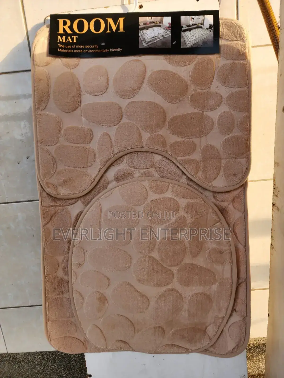 Elegant Toilet Mat Set