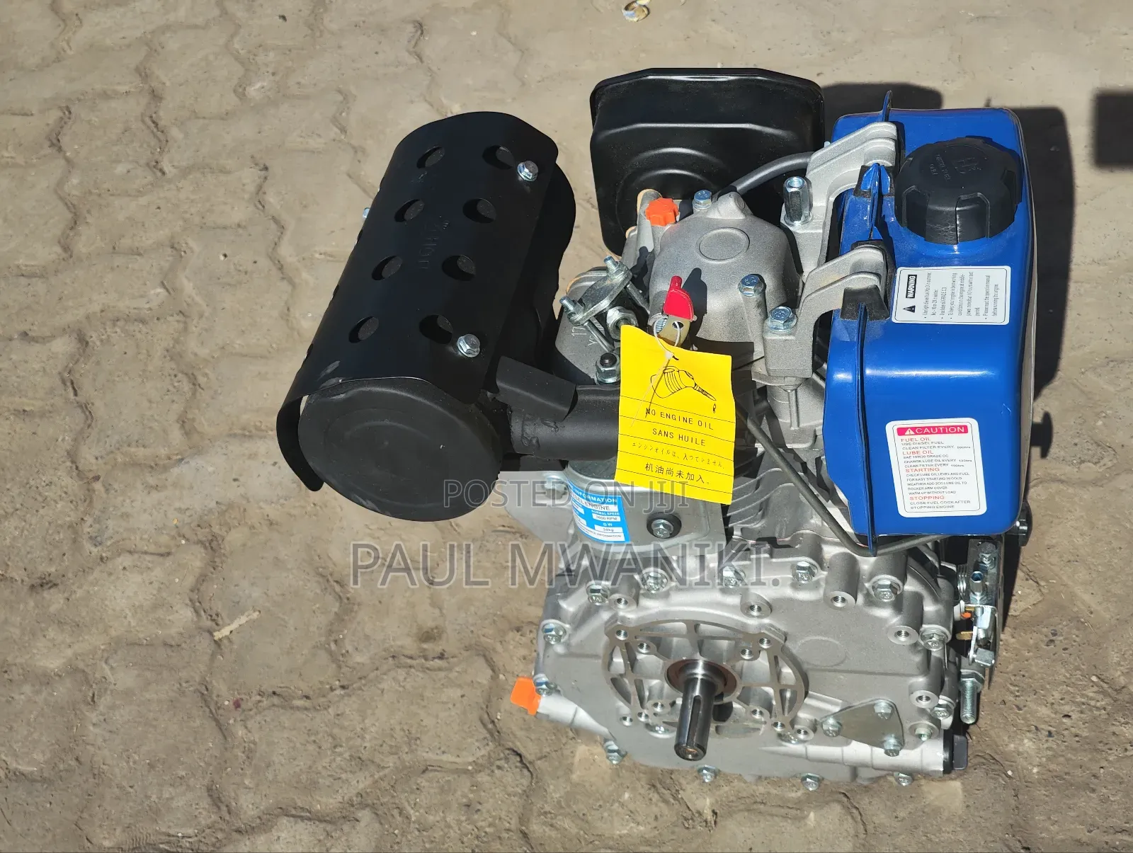 8hp Air-Cooled Diesel Engine