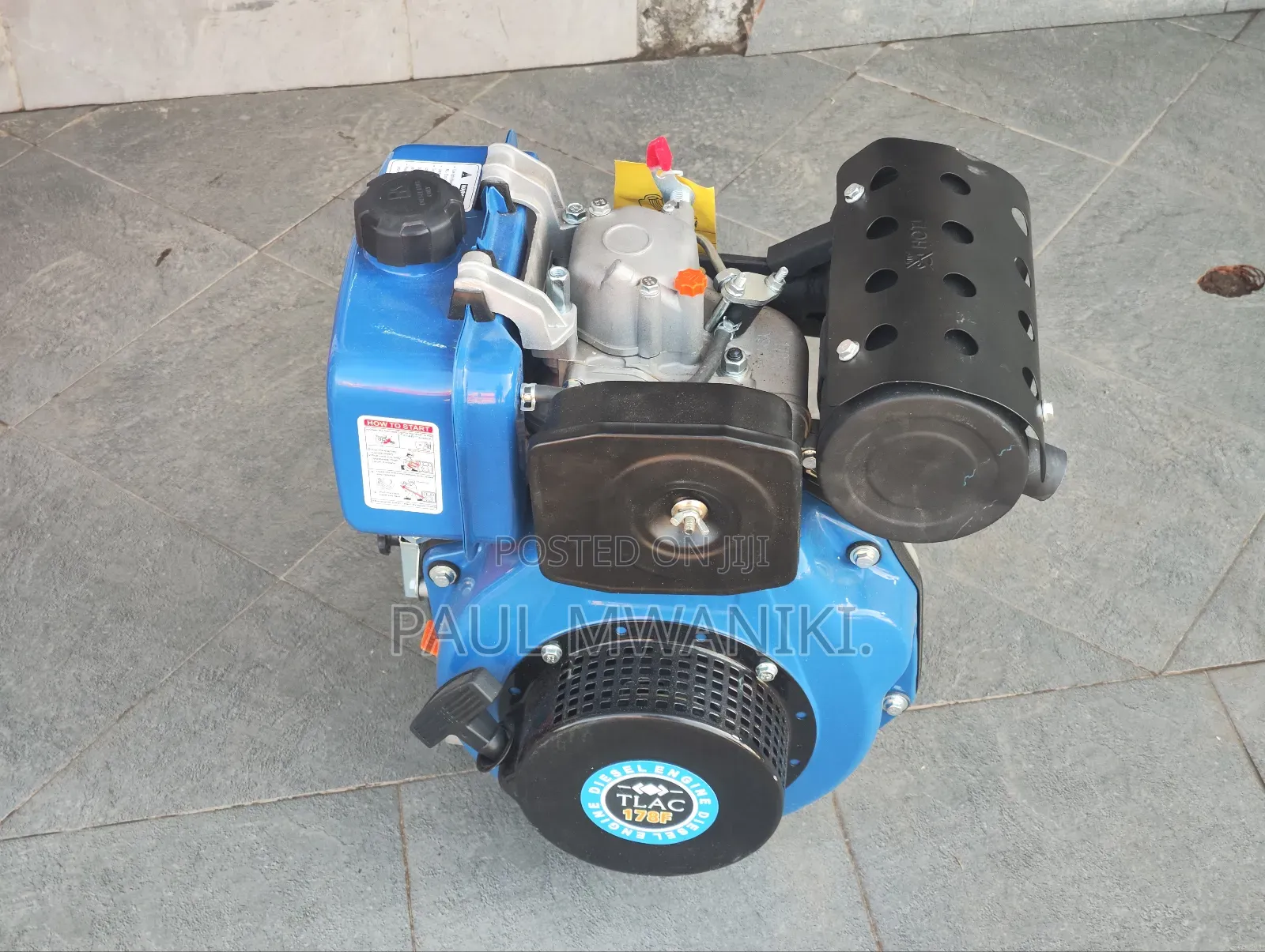 8hp Air-Cooled Diesel Engine