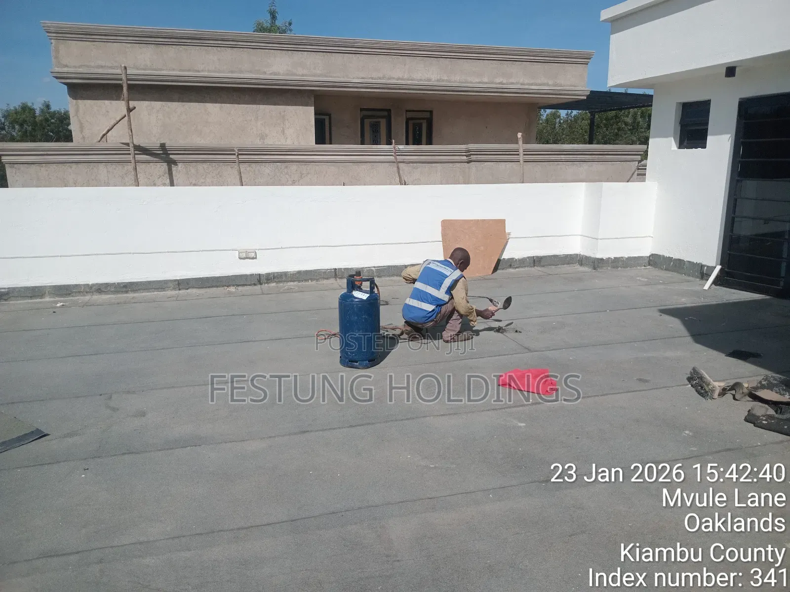 Flat Concrete Roof Waterproofing Services