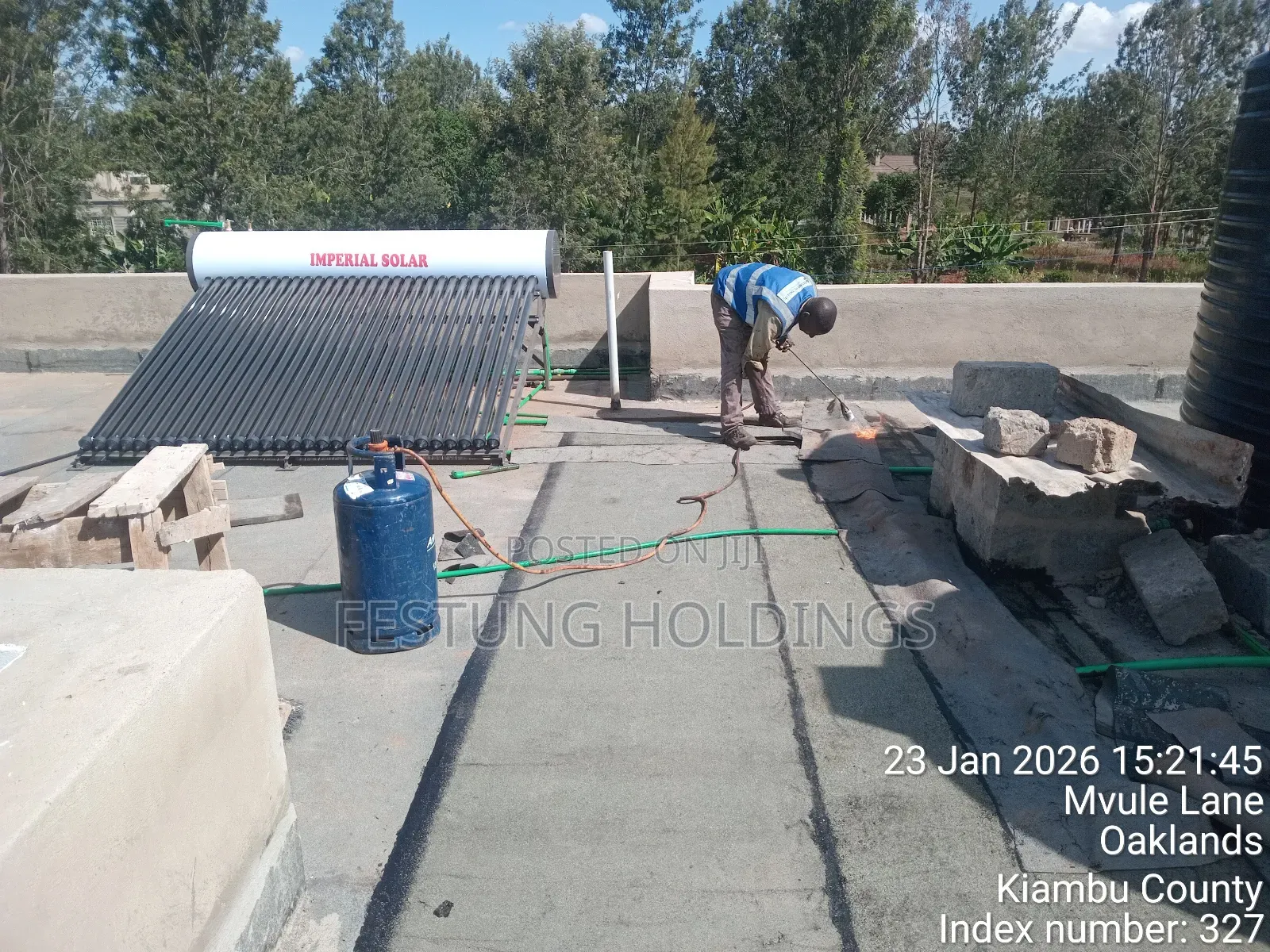 Flat Concrete Roof Waterproofing Services