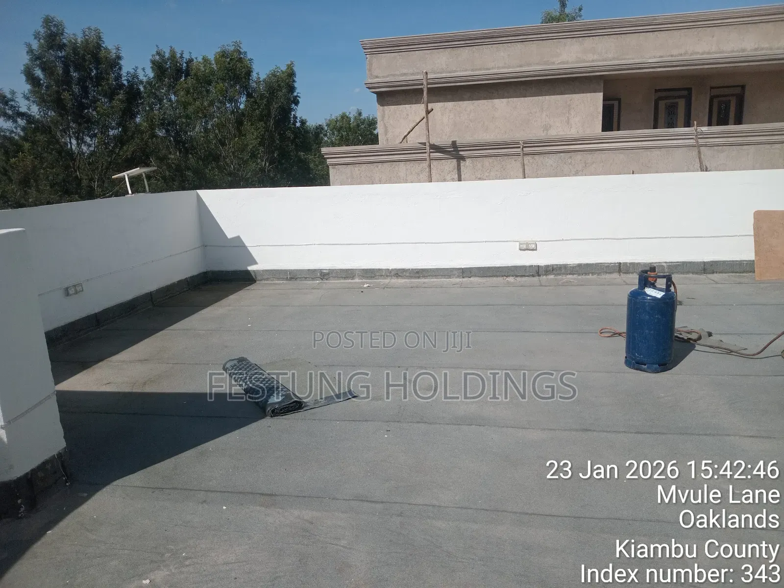 Flat Concrete Roof Waterproofing Services