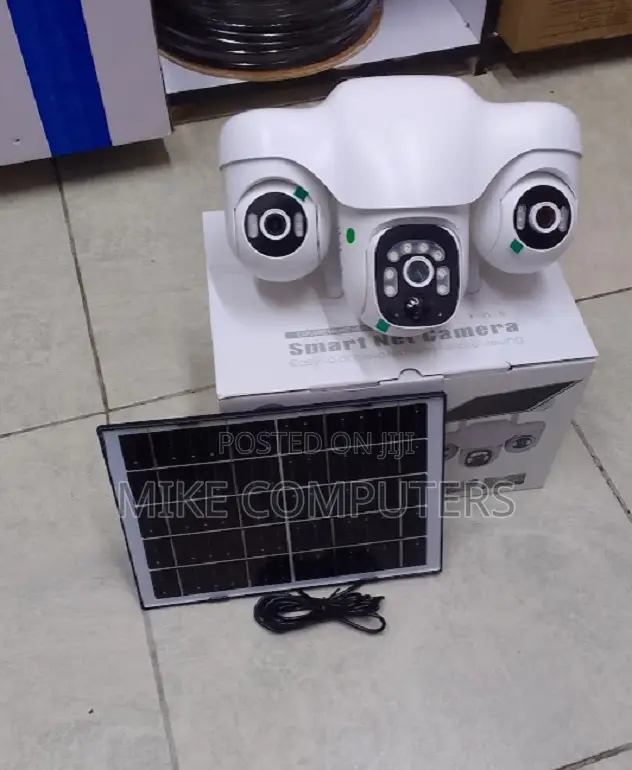 4g Solar Triple Lens Simcard Solar CCTV