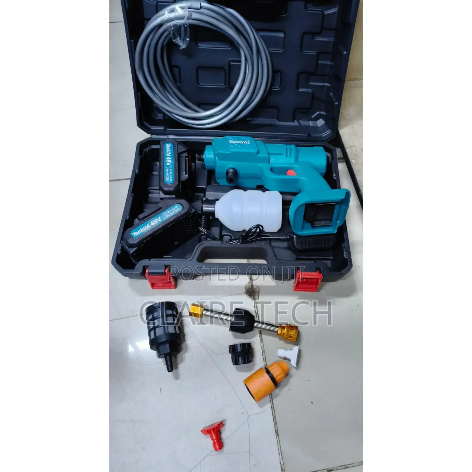 Makita Accessories 88v Cordless Carwash Gun With 2 Batteries