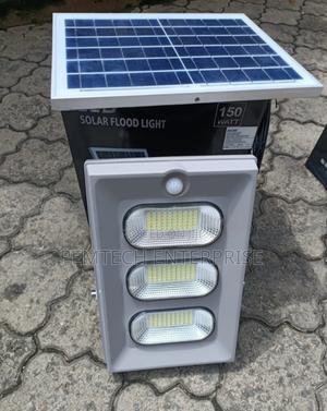 150w Alltop Solar Led Flood Light With a Motion Sensor. - main view