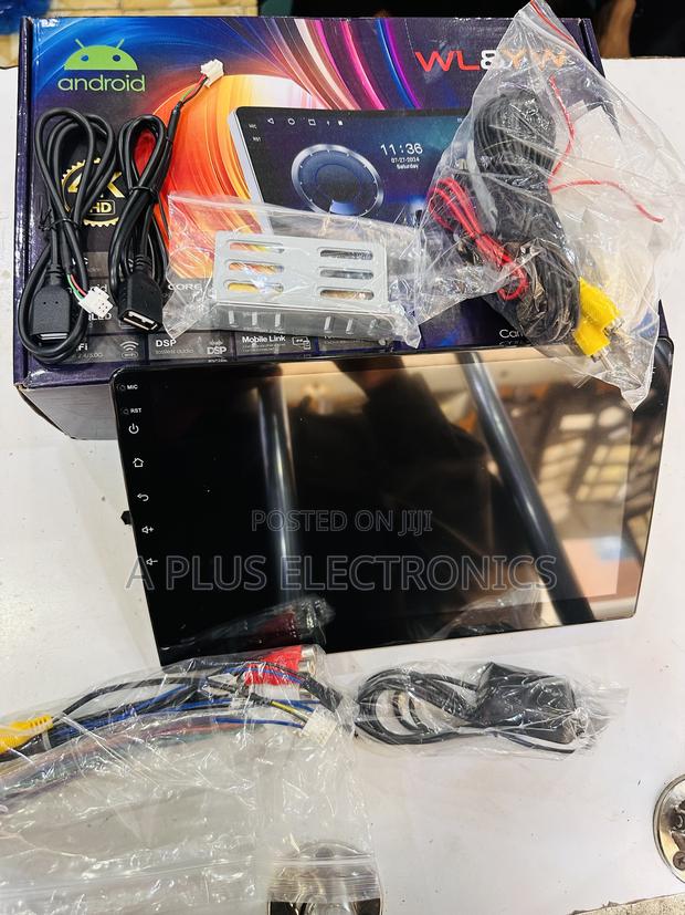 Android 10 Inch (4+64gb) With Fan + Reverse Camera – Touchscreen Radio - main view