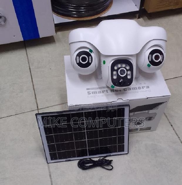 Outdoor 6mp Triple Lens CCTV Camera Motion Detection 4g - main view