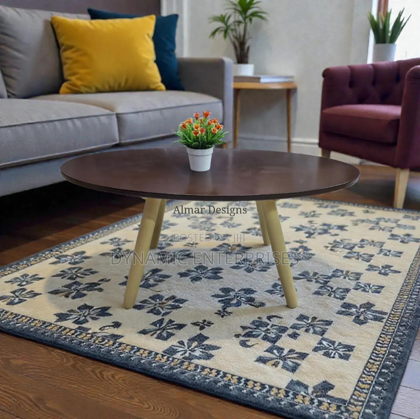 Shee Nordic Oval Coffee Table