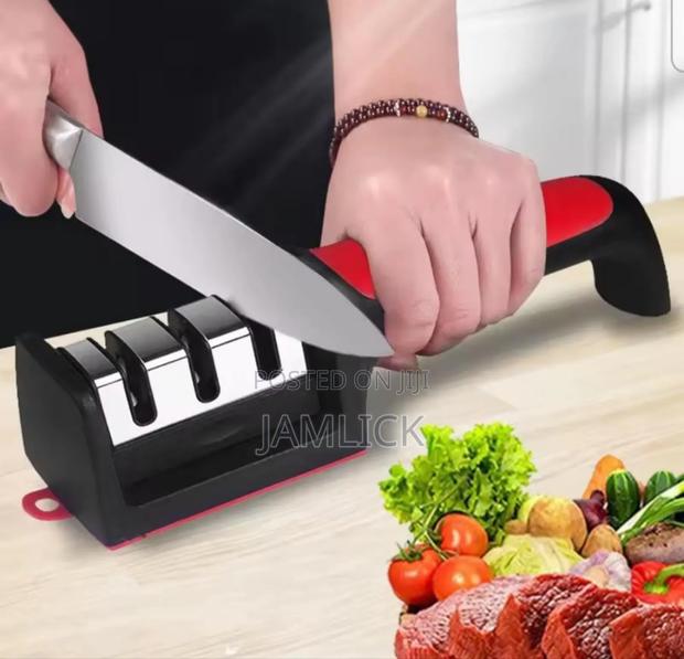 Stainless Steel Knife Sharpener - Zy - main view