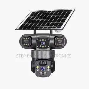 V380 Pro 20mp 4g PTZ Smartphone App Control Triple Lens Solar Camera