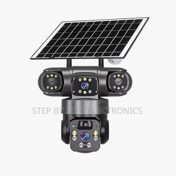 V380 Pro 20mp 4g PTZ Smartphone App Control Triple Lens Solar Camera