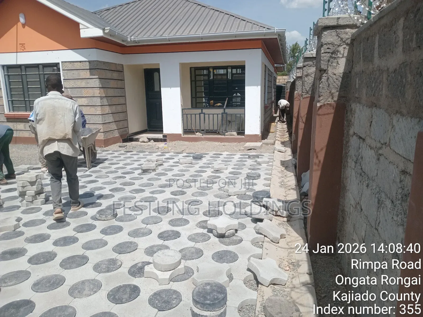 Cabros Laying/Installation