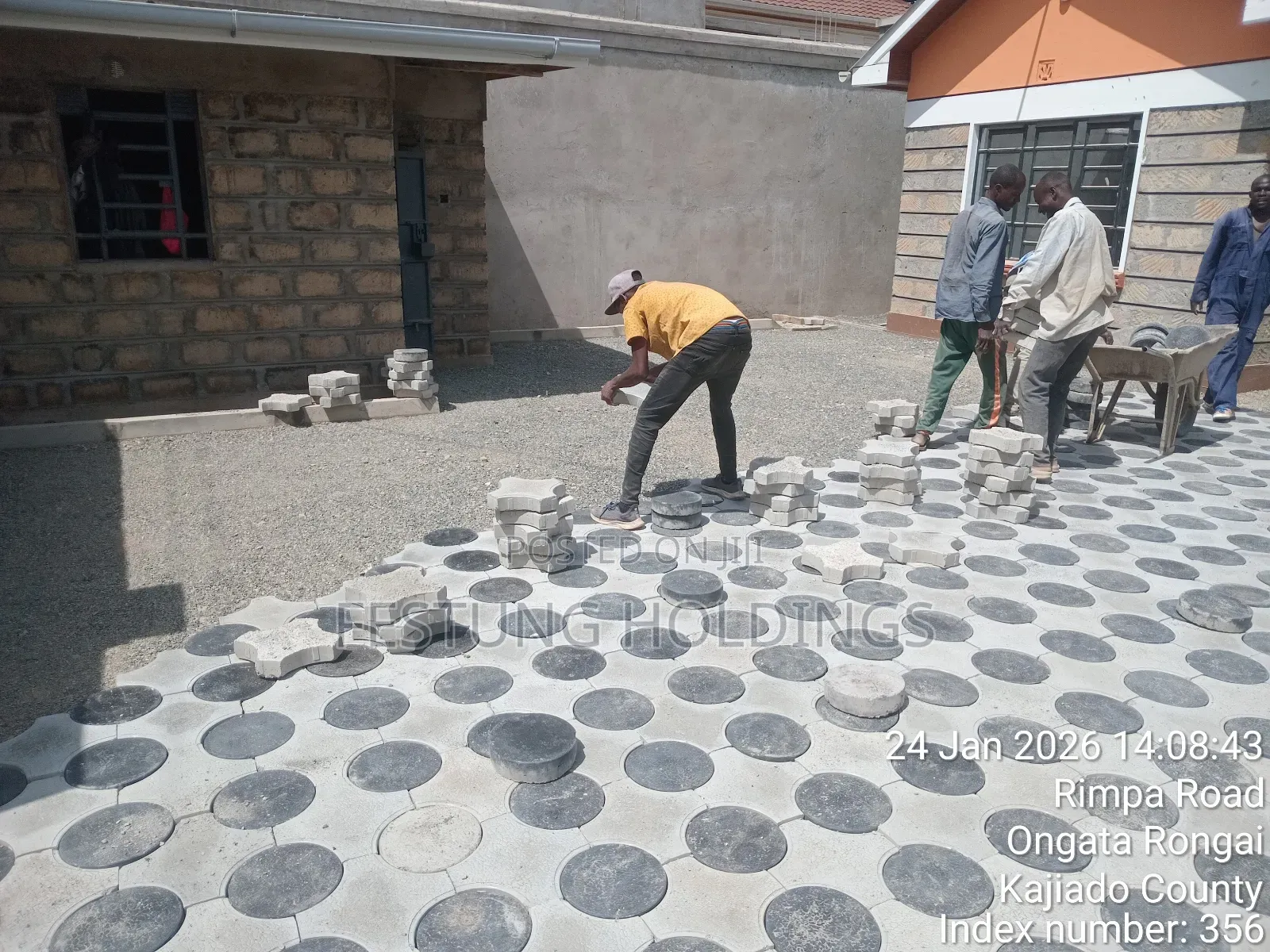Cabros Laying/Installation