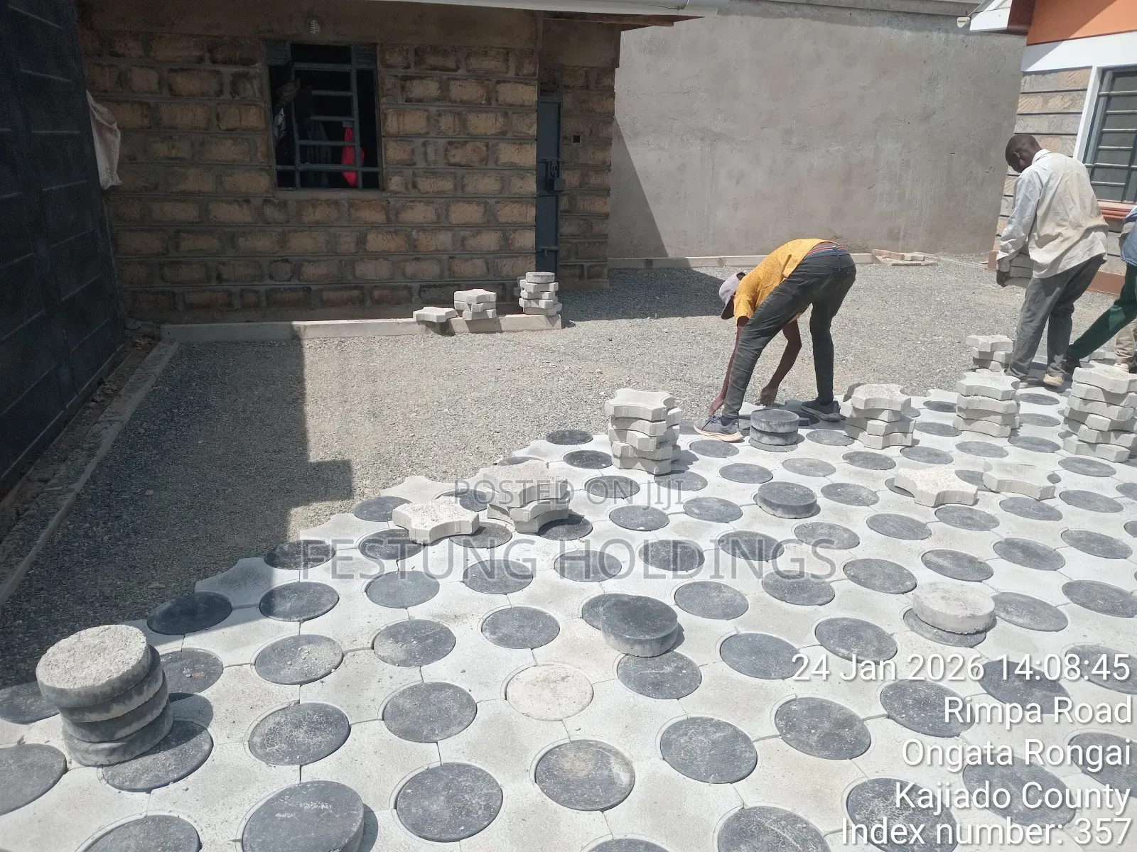 Cabros Laying/Installation