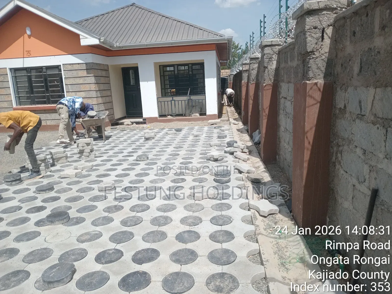 Cabros Laying/Installation