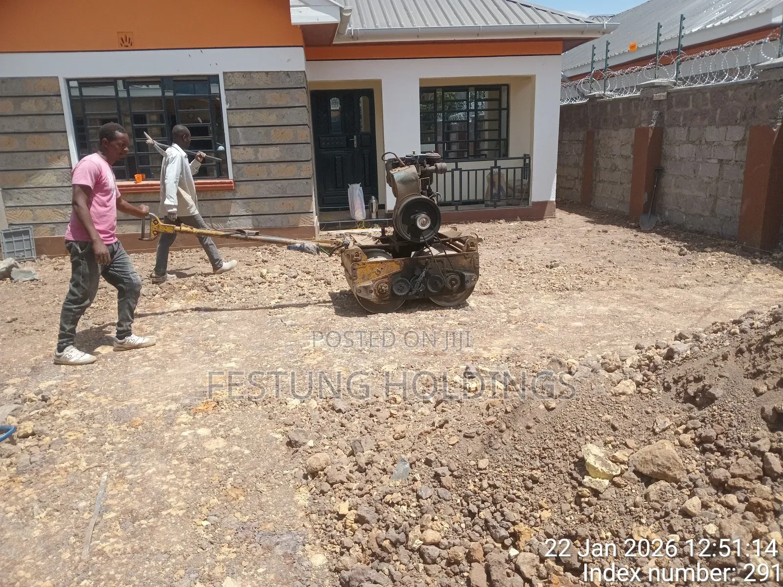 Cabros Laying/Installation