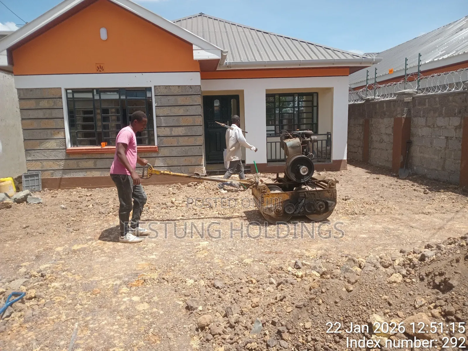 Cabros Laying/Installation