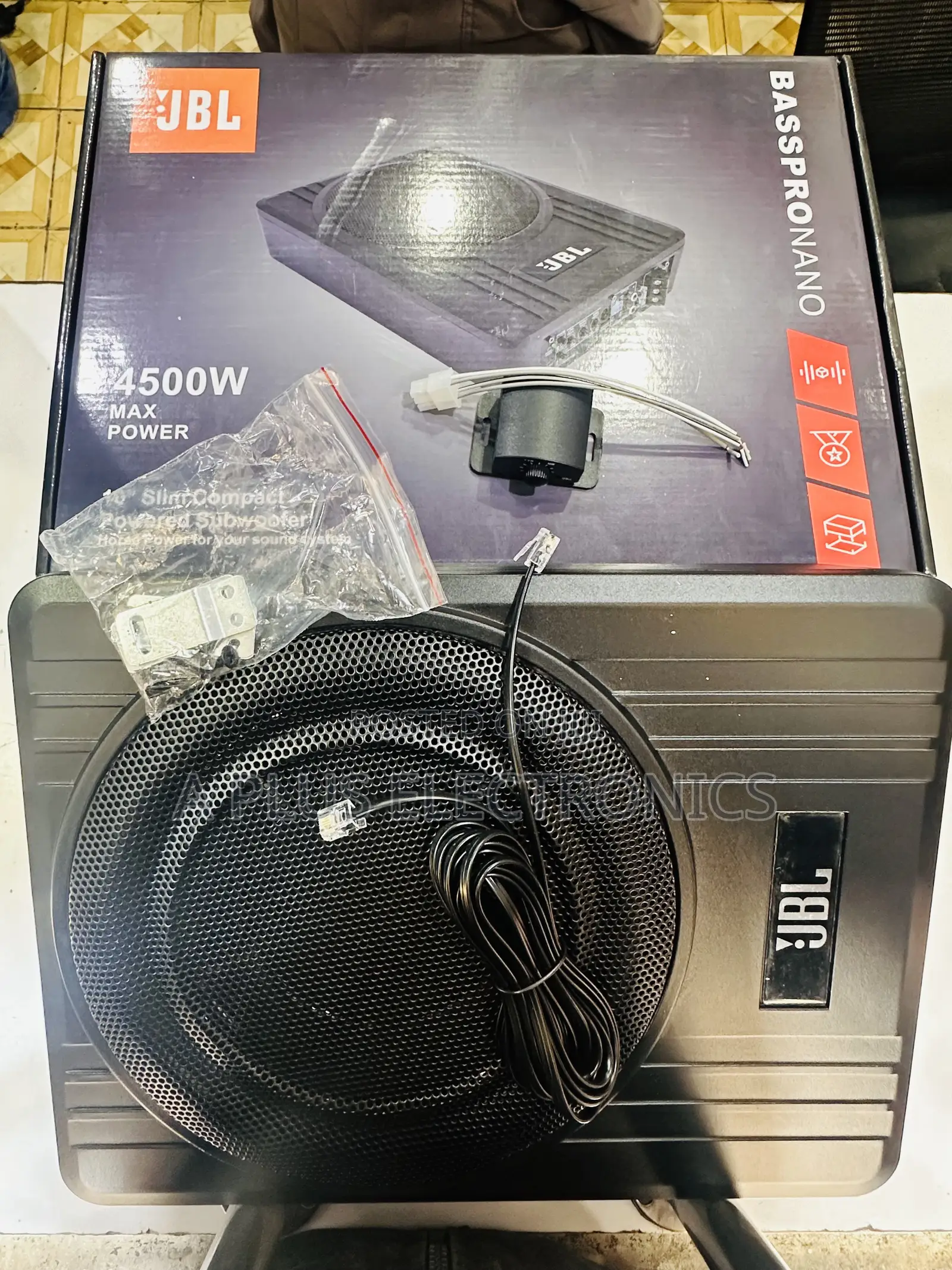 JBL Pro Nano (4500w) – Crystal Clear Sound With Deep Bass