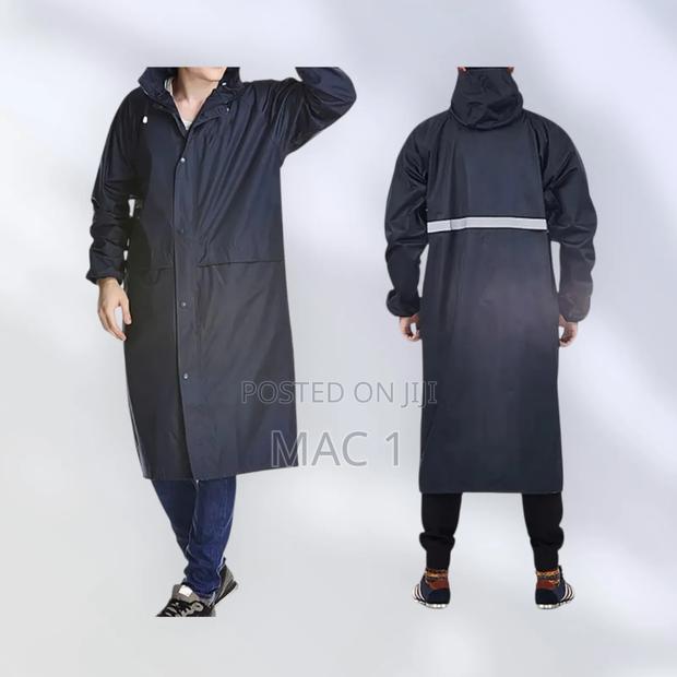 Long Hooded Waterproof Raincoat