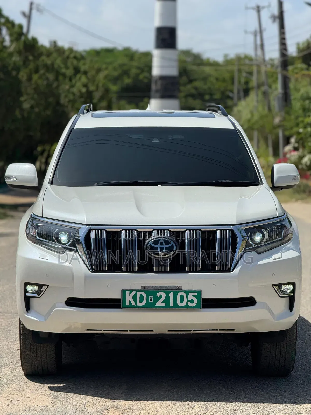 Toyota Land Cruiser Prado 2.8 2023 White