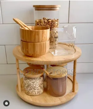 Bamboo Spice Rack
