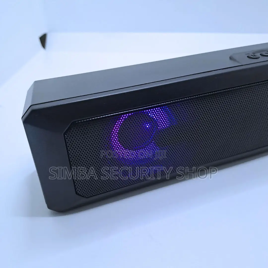 A4 RGB Bluetooth Soundbar Portable Wireless Led Speaker Pc Laptop
