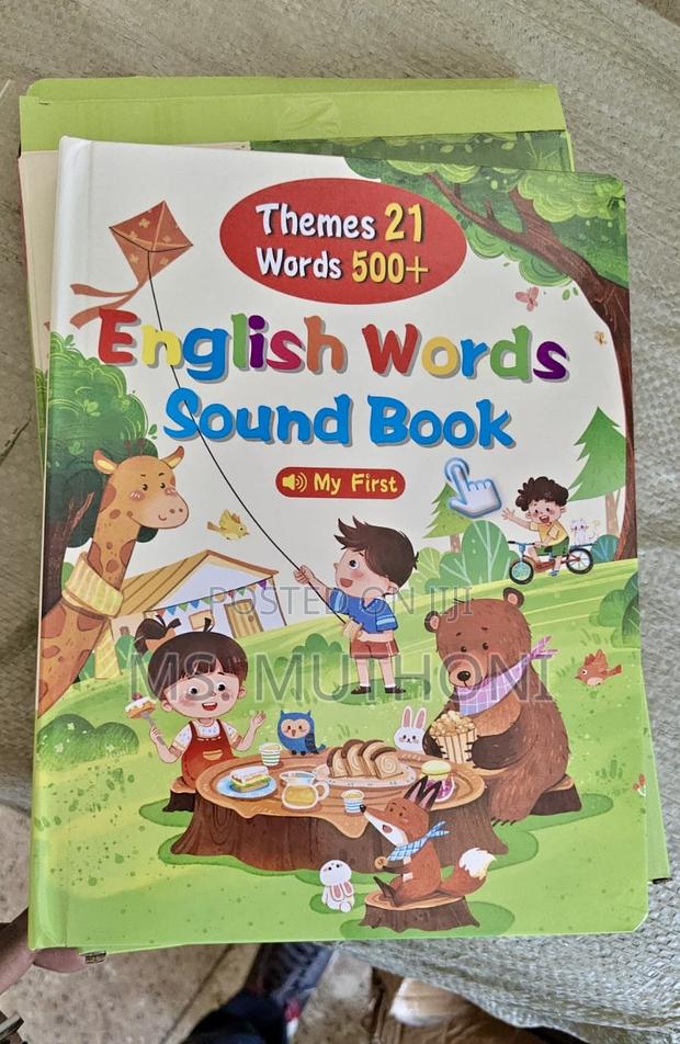My First English Words Sound Book" - main view