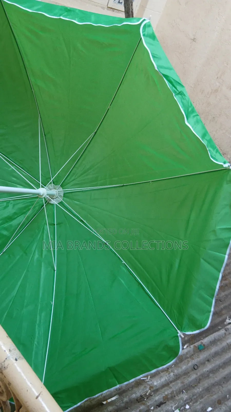 Green Parasol Umbrellas