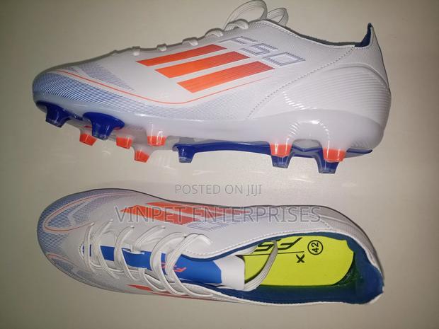 White F50 Soccer Boots - main view