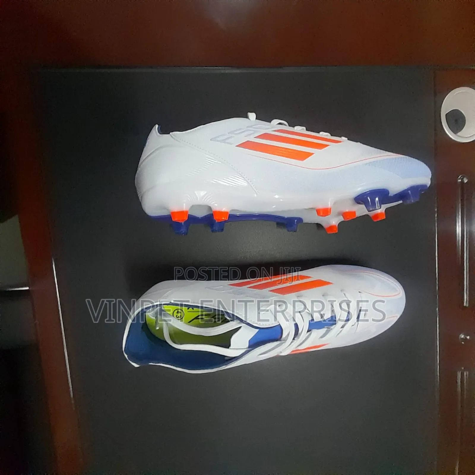 White F50 Soccer Boots