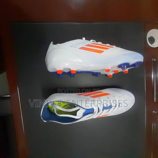 White F50 Soccer Boots - thumbnail 3