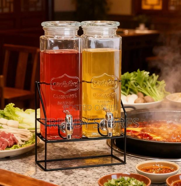 Glass Beverage Dispenser - main view