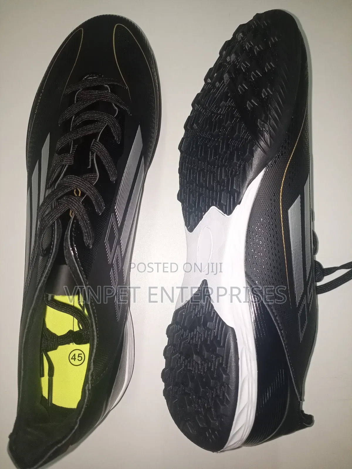 Black F50 Trainers