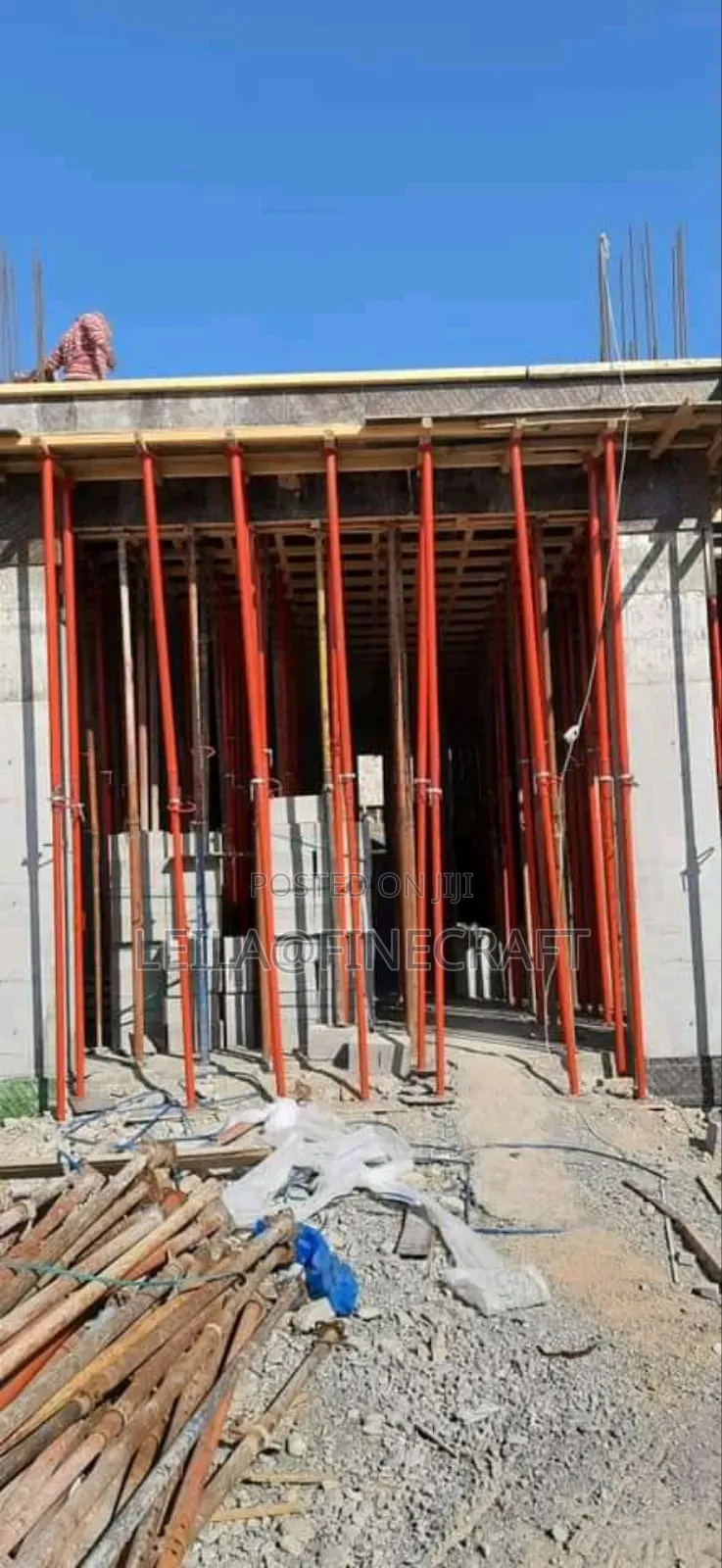 Scaffolding Props for Supporting Slab
