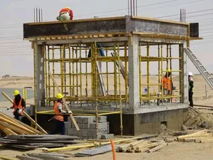 Formwork Using Cuplocks With Uheads