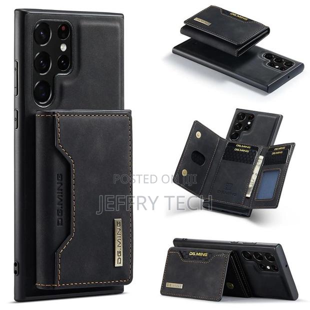 Sikaer Dg Ming S23 Ultra Back Wallet Case. Leather. Magnetic.